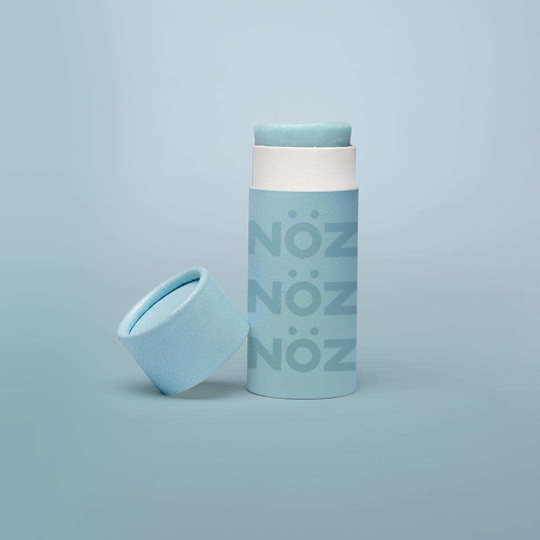 NOZ blue reef-safe sunscreen stick