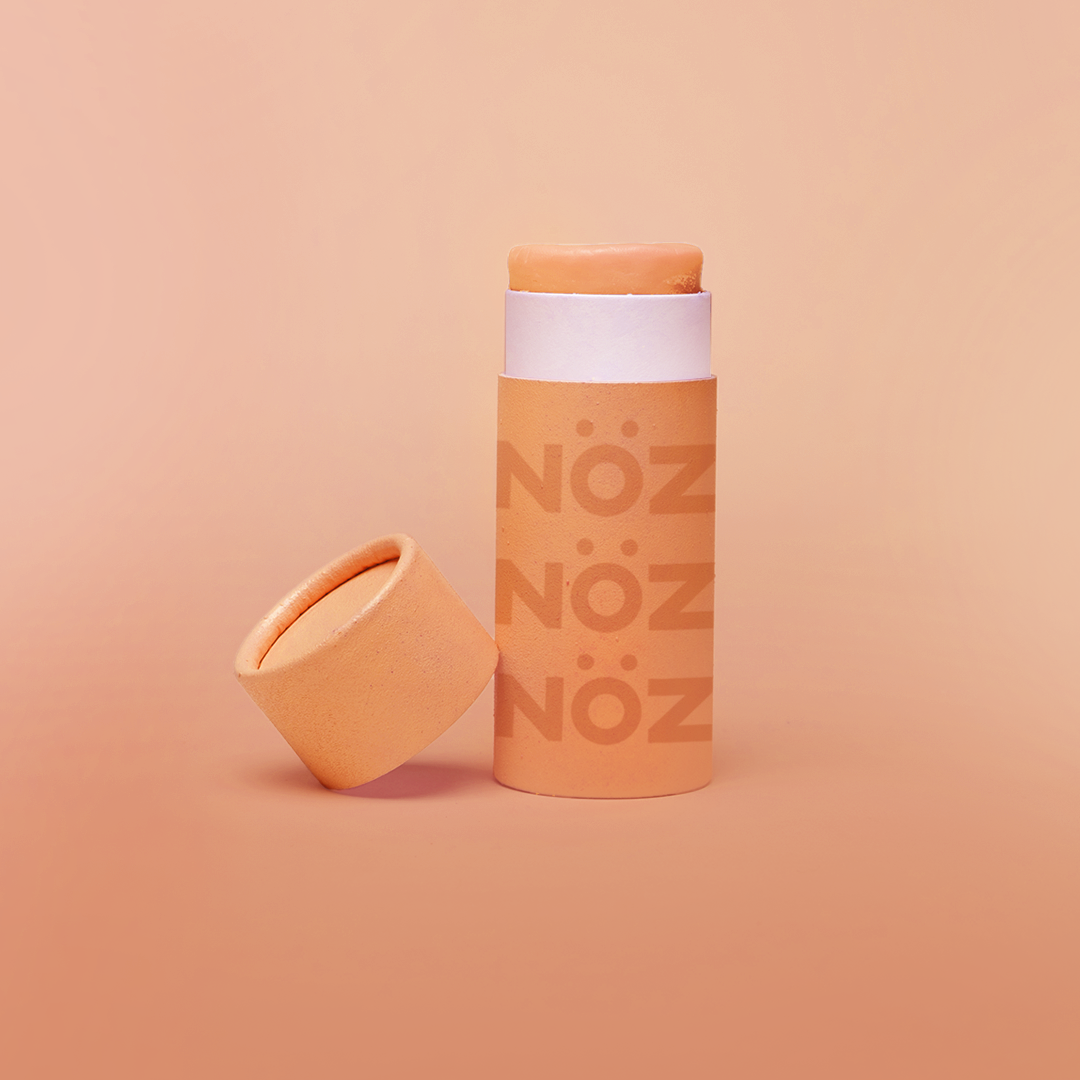 NOZ orange reef-safe sunscreen stick