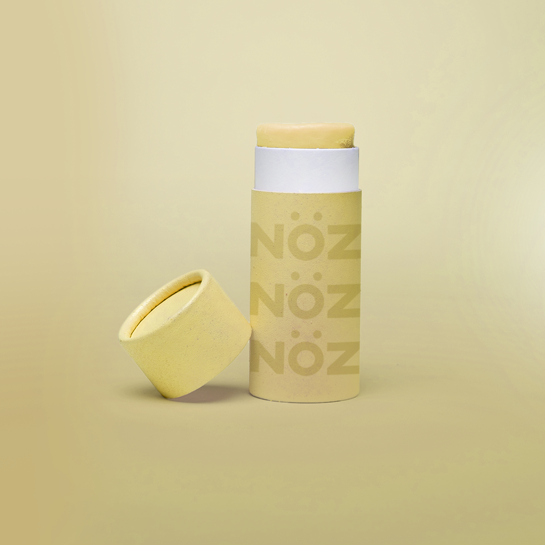NOZ yellow reef-safe sunscreen stick